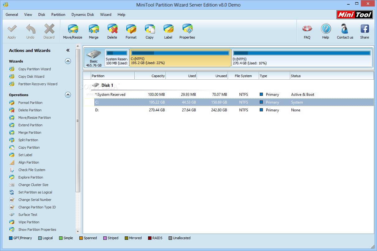 minitool partition wizard server edition 7.7 retail